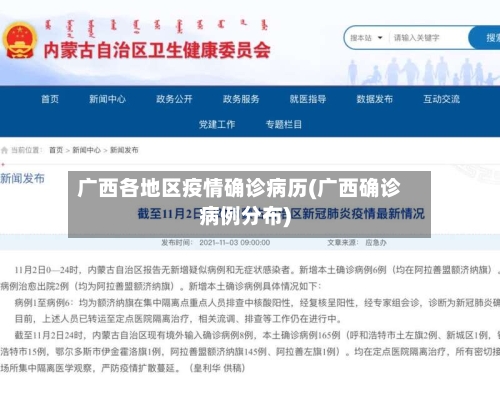广西各地区疫情确诊病历(广西确诊病例分布)