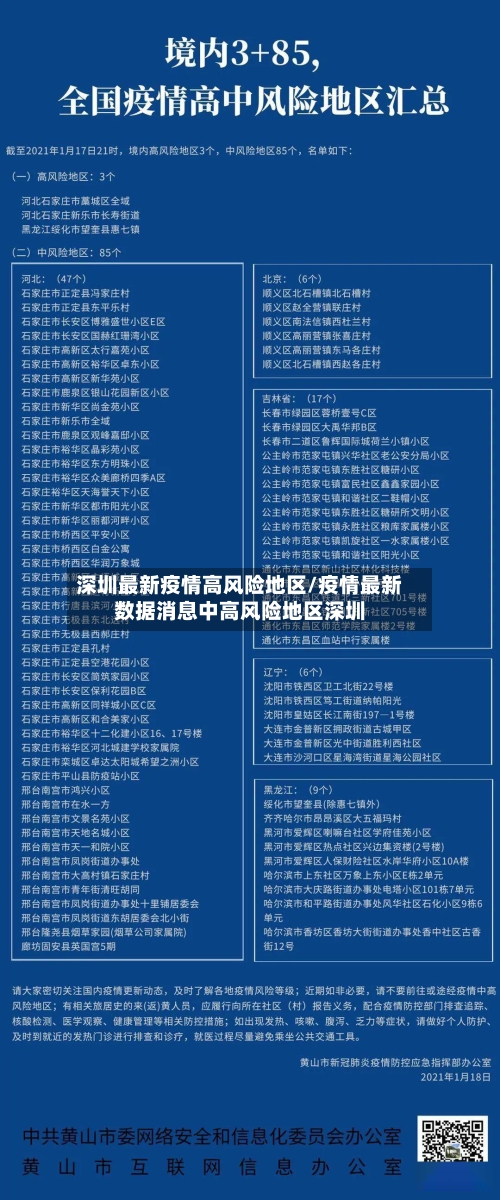 深圳最新疫情高风险地区/疫情最新数据消息中高风险地区深圳