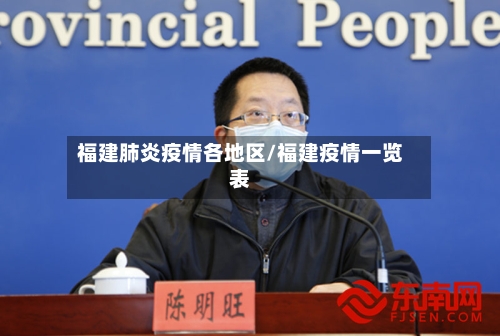 福建肺炎疫情各地区/福建疫情一览表