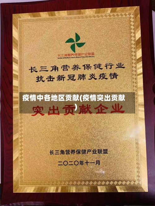 疫情中各地区贡献(疫情突出贡献)-第3张图片