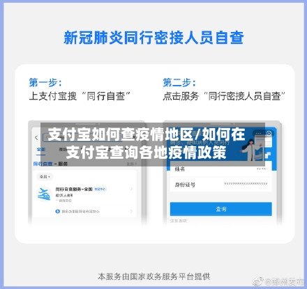 支付宝如何查疫情地区/如何在支付宝查询各地疫情政策-第2张图片