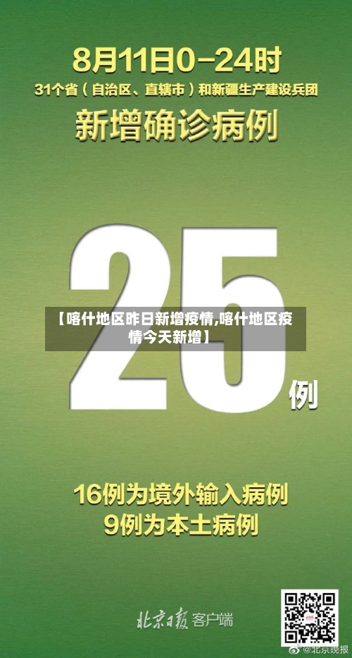 【喀什地区昨日新增疫情,喀什地区疫情今天新增】-第3张图片