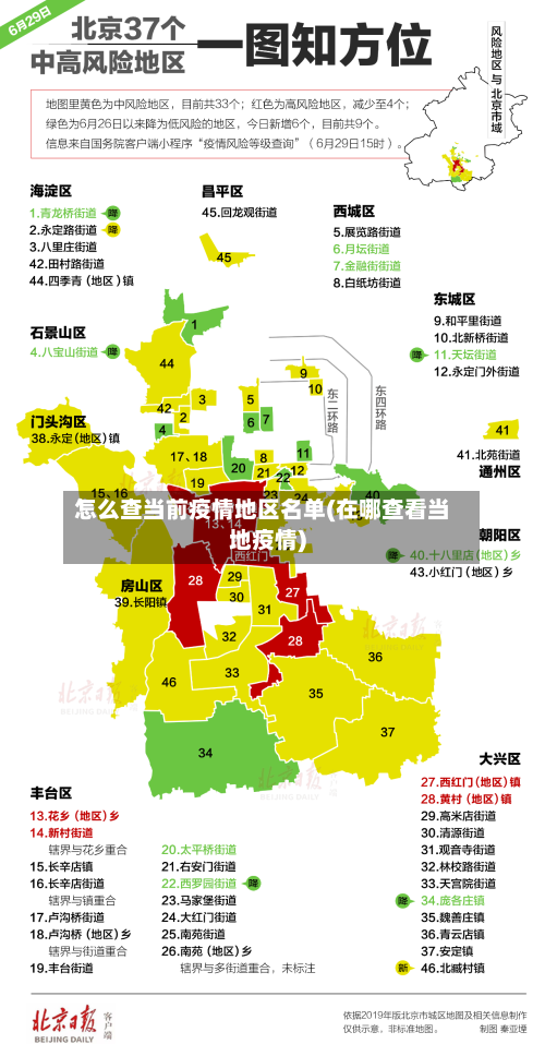 怎么查当前疫情地区名单(在哪查看当地疫情)