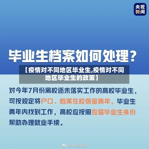 【疫情对不同地区毕业生,疫情对不同地区毕业生的政策】