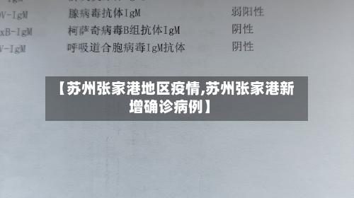 【苏州张家港地区疫情,苏州张家港新增确诊病例】-第2张图片