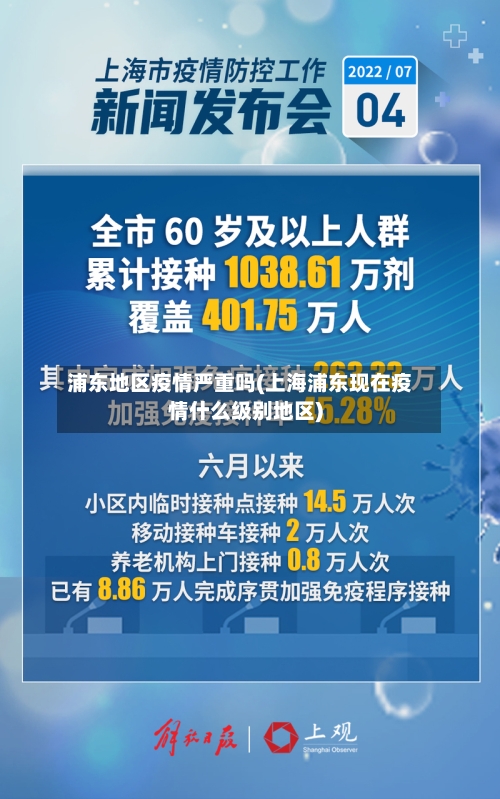 浦东地区疫情严重吗(上海浦东现在疫情什么级别地区)