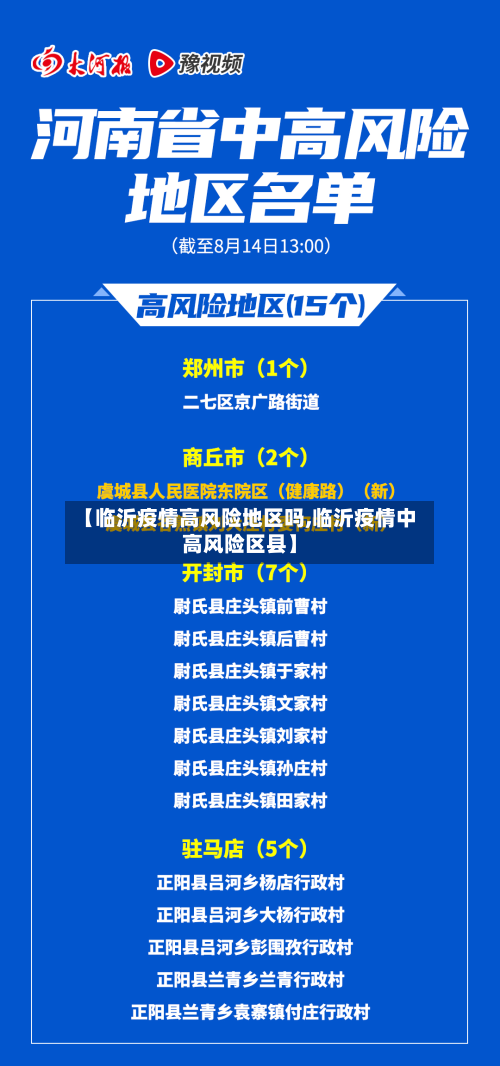 【临沂疫情高风险地区吗,临沂疫情中高风险区县】-第3张图片