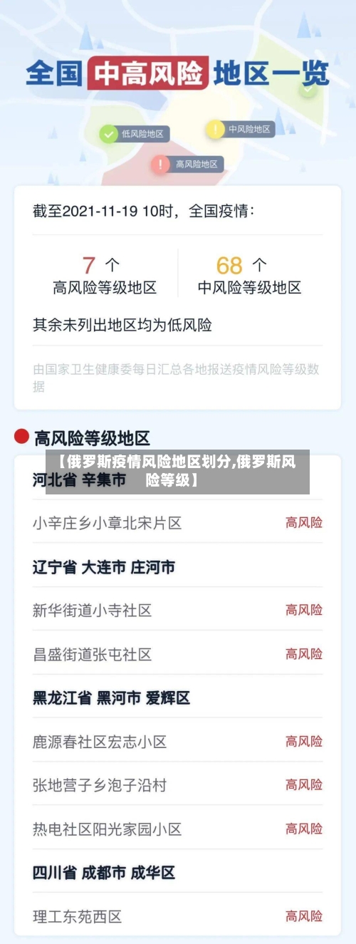 【俄罗斯疫情风险地区划分,俄罗斯风险等级】-第3张图片