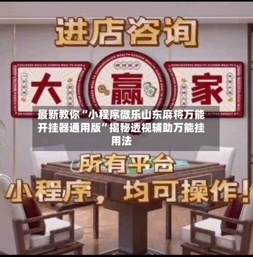 最新教你“小程序微乐山东麻将万能开挂器通用版	”揭秘透视辅助万能挂用法-第2张图片
