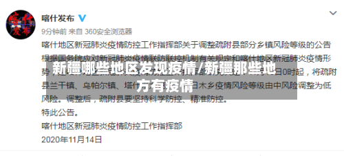 新疆哪些地区发现疫情/新疆那些地方有疫情-第3张图片