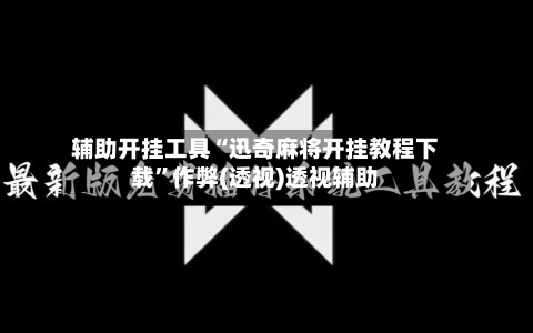 辅助开挂工具“迅奇麻将开挂教程下载”作弊(透视)透视辅助-第3张图片