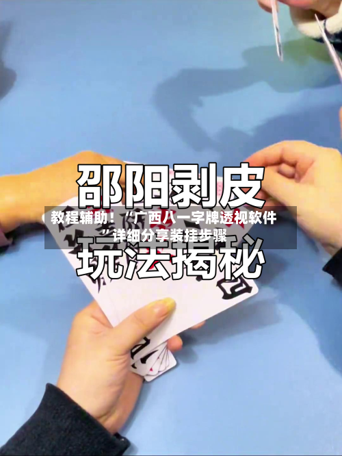 教程辅助！“广西八一字牌透视软件”详细分享装挂步骤