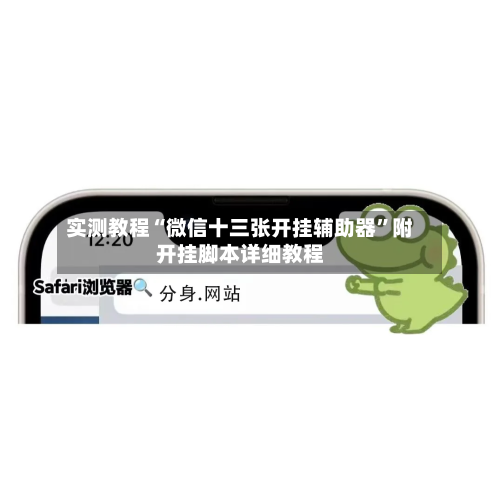 实测教程“微信十三张开挂辅助器	”附开挂脚本详细教程-第2张图片