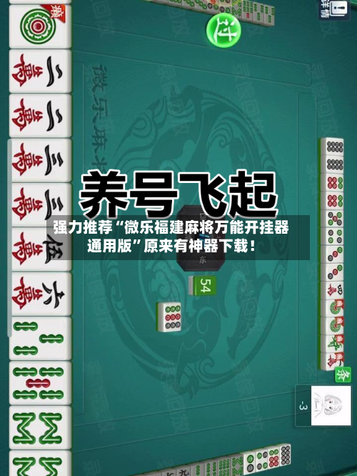 强力推荐“微乐福建麻将万能开挂器通用版”原来有神器下载！