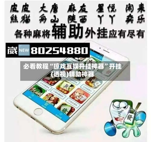 必看教程“琼戏互娱开挂神器”开挂(透视)辅助神器-第3张图片