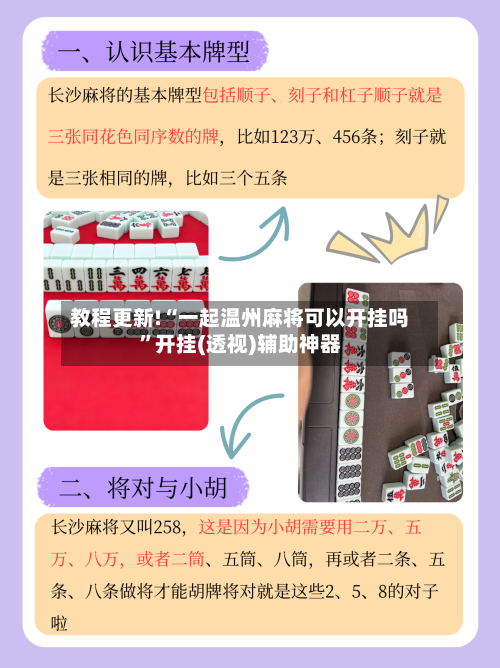 教程更新!“一起温州麻将可以开挂吗”开挂(透视)辅助神器-第3张图片