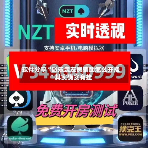 软件分享“微乐亲友房辅助怎么开挂”其实确实有挂-第3张图片