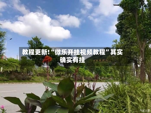 教程更新!“微乐开挂视频教程”其实确实有挂