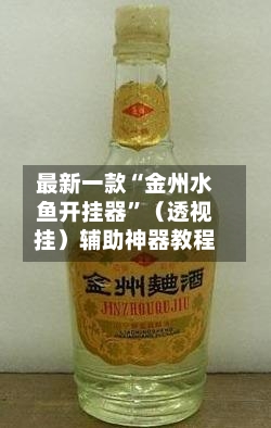 最新一款“金州水鱼开挂器”（透视挂）辅助神器教程