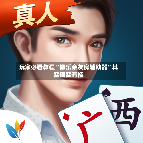 玩家必看教程“微乐亲友房辅助器”其实确实有挂-第2张图片