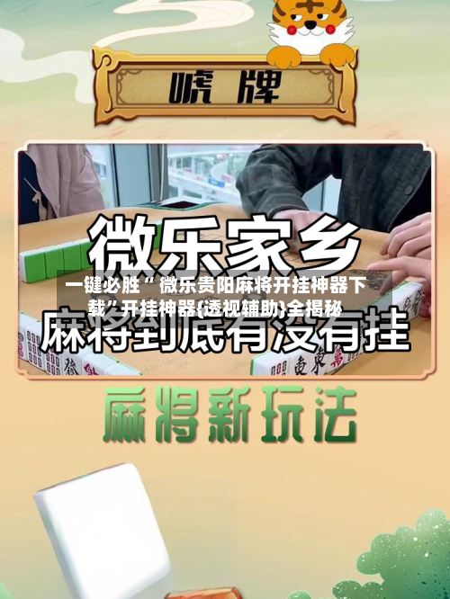 一键必胜“ 微乐贵阳麻将开挂神器下载	”开挂神器{透视辅助}全揭秘-第3张图片