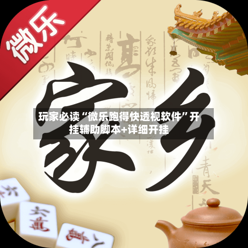 玩家必读“微乐跑得快透视软件”开挂辅助脚本+详细开挂-第2张图片