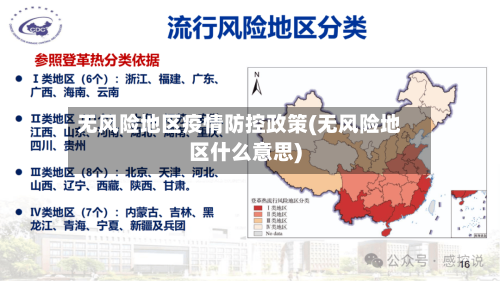 无风险地区疫情防控政策(无风险地区什么意思)
