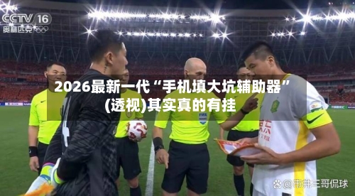 2026最新一代“手机填大坑辅助器”(透视)其实真的有挂-第2张图片