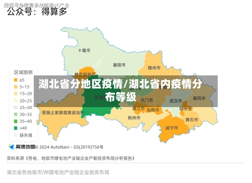 湖北省分地区疫情/湖北省内疫情分布等级