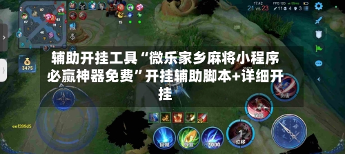 辅助开挂工具“微乐家乡麻将小程序必赢神器免费”开挂辅助脚本+详细开挂-第2张图片