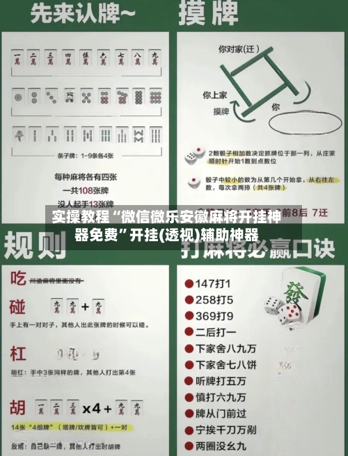 实操教程“微信微乐安徽麻将开挂神器免费	”开挂(透视)辅助神器-第2张图片
