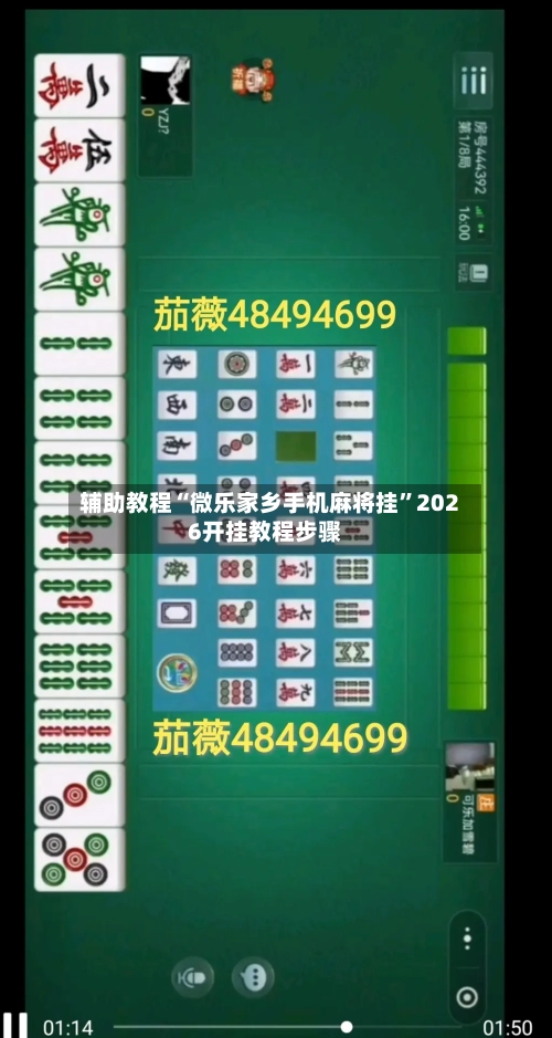 辅助教程“微乐家乡手机麻将挂”2026开挂教程步骤