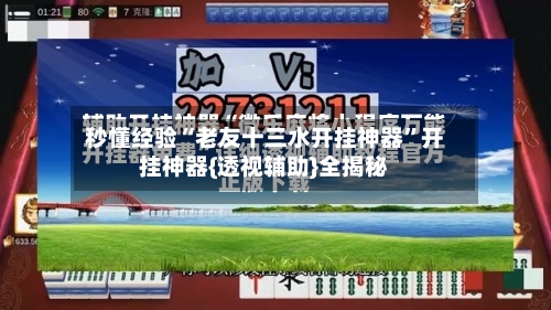 秒懂经验“老友十三水开挂神器”开挂神器{透视辅助}全揭秘
