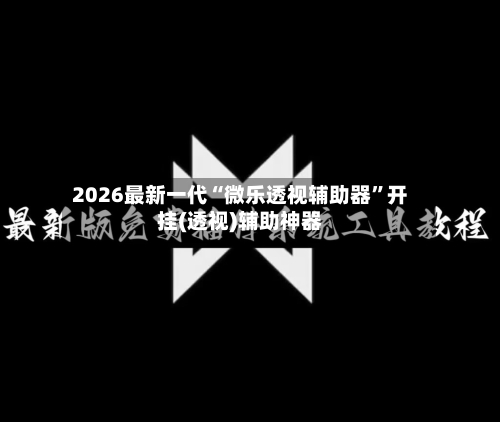 2026最新一代“微乐透视辅助器”开挂(透视)辅助神器-第2张图片