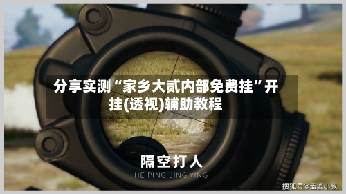 分享实测“家乡大贰内部免费挂”开挂(透视)辅助教程-第3张图片