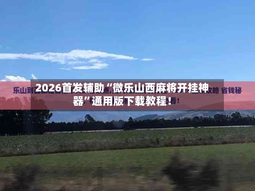 2026首发辅助“微乐山西麻将开挂神器”通用版下载教程！-第2张图片