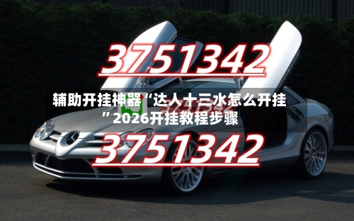 辅助开挂神器“达人十三水怎么开挂”2026开挂教程步骤-第3张图片