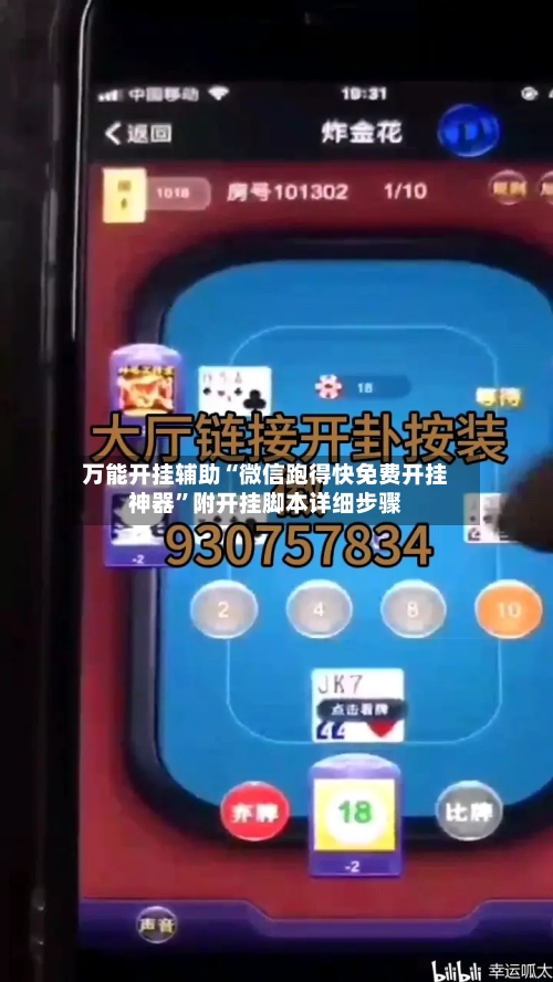 万能开挂辅助“微信跑得快免费开挂神器”附开挂脚本详细步骤-第3张图片