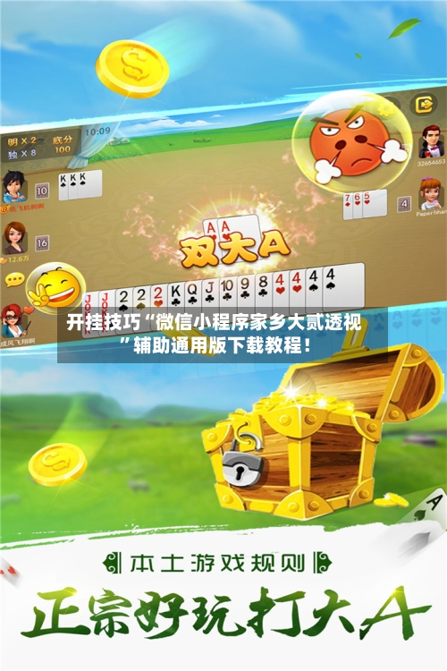 开挂技巧“微信小程序家乡大贰透视”辅助通用版下载教程！-第2张图片