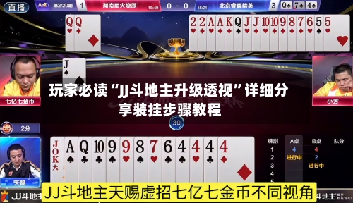 玩家必读“JJ斗地主升级透视”详细分享装挂步骤教程-第3张图片