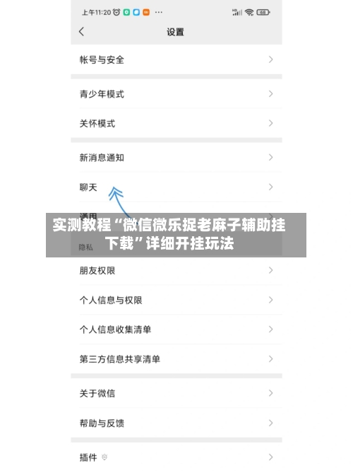 实测教程“微信微乐捉老麻子辅助挂下载”详细开挂玩法-第3张图片