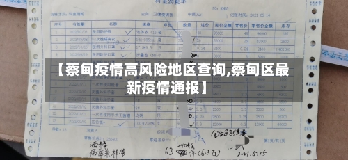 【蔡甸疫情高风险地区查询,蔡甸区最新疫情通报】-第3张图片