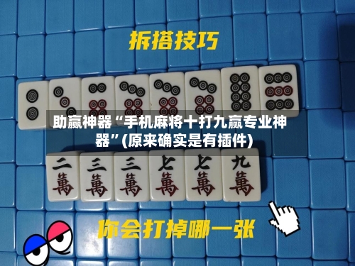 助赢神器“手机麻将十打九赢专业神器	”(原来确实是有插件)-第2张图片