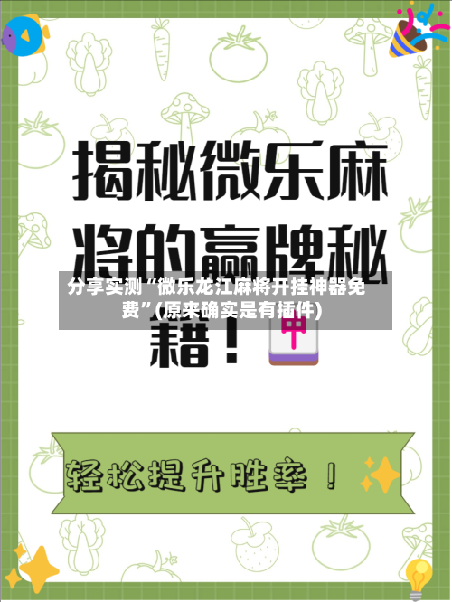 分享实测“微乐龙江麻将开挂神器免费”(原来确实是有插件)-第2张图片