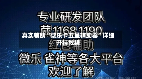 真实辅助“微乐卡五星辅助器	”详细开挂教程-第2张图片