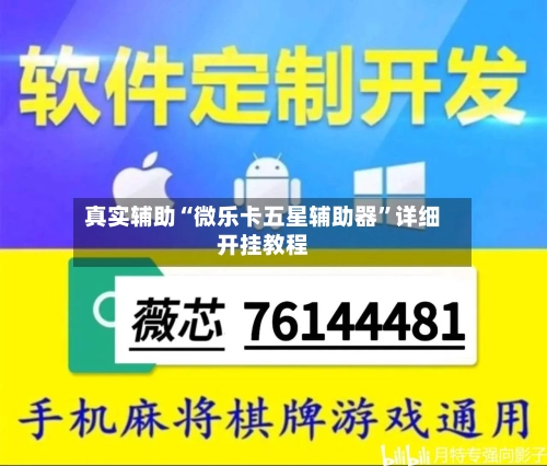 真实辅助“微乐卡五星辅助器”详细开挂教程-第3张图片