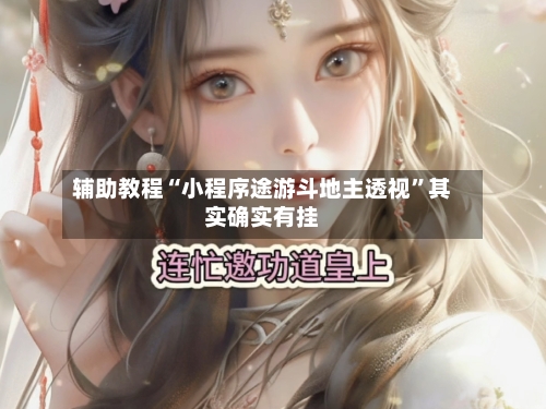 辅助教程“小程序途游斗地主透视”其实确实有挂-第2张图片