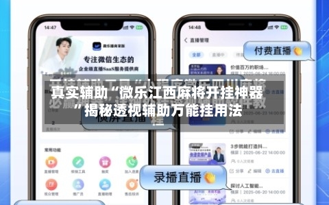 真实辅助“微乐江西麻将开挂神器	”揭秘透视辅助万能挂用法-第2张图片