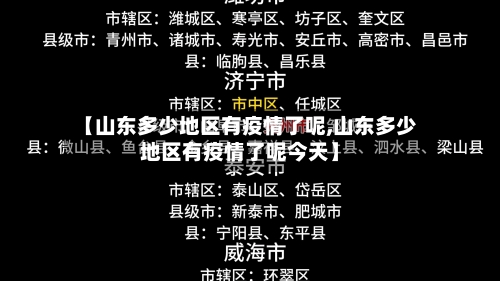 【山东多少地区有疫情了呢,山东多少地区有疫情了呢今天】-第2张图片