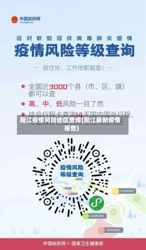 阳江疫情风险地区查询(阳江最新疫情报告)